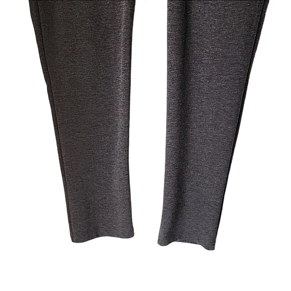 PER SE NORDSTROM Gray Skinny Ankle Knit Pants 1X Plus Pull On Tapered Slim Fit - Picture 6 of 11